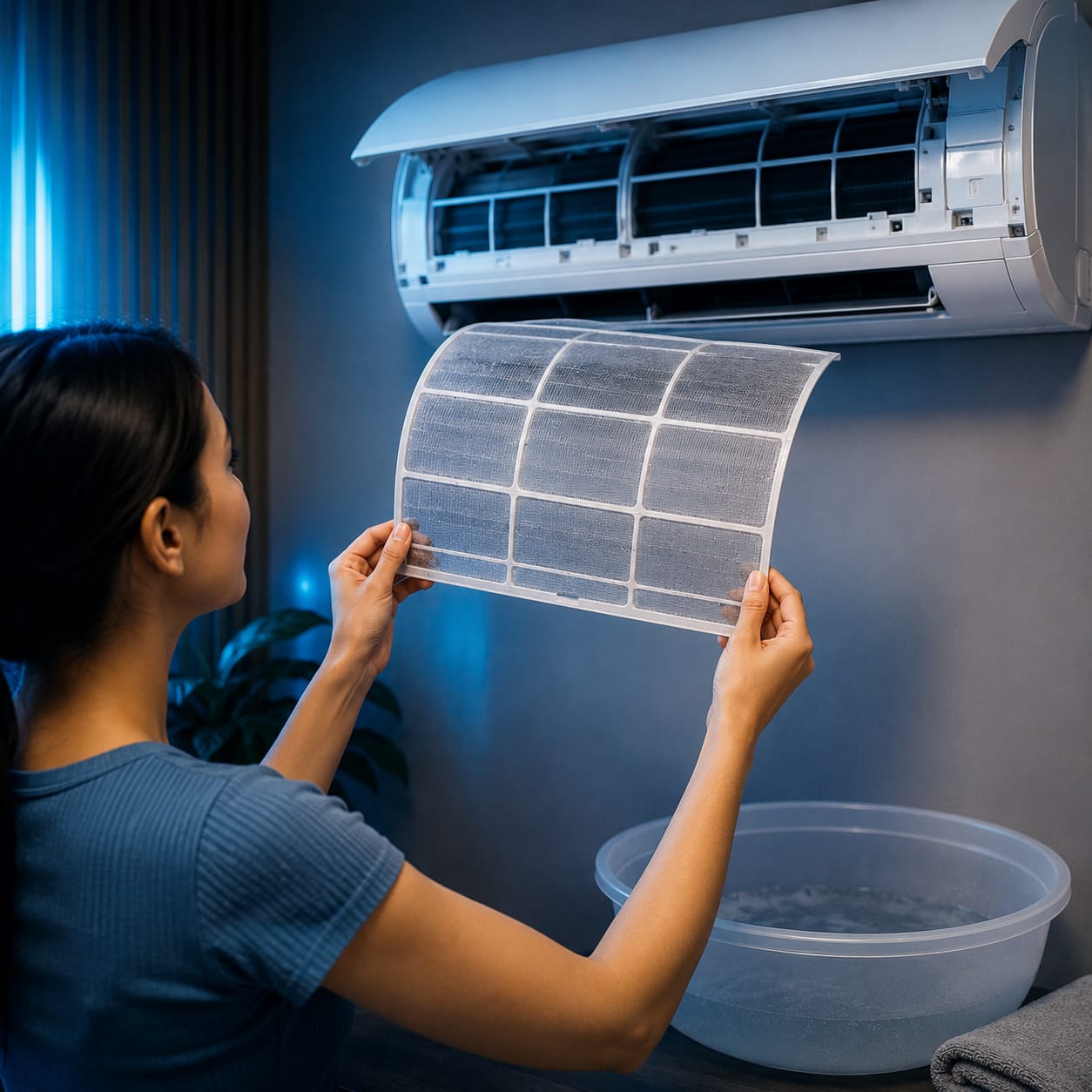 Limpeza de filtro